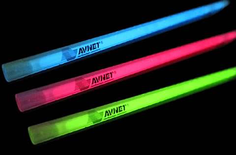 Glowing Straws with Custom Print